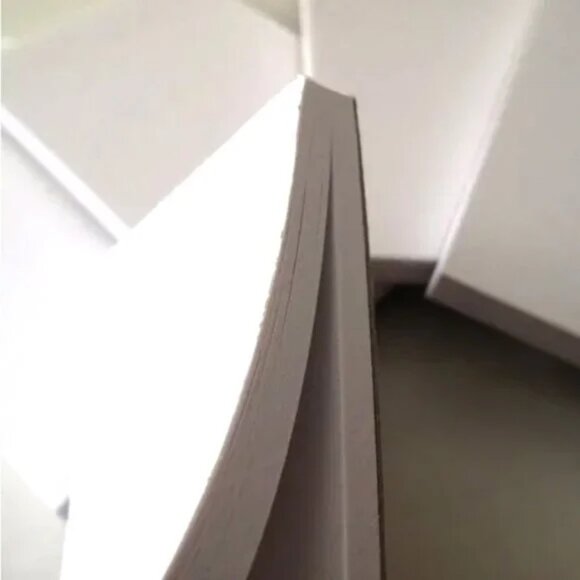 5 Note Pads ( five , 3" x 5", White, Unruled, 100 Sheets - Picture 2 of 2